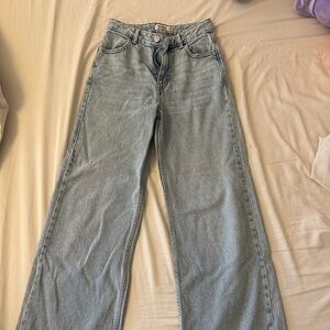 Pull&Bear Light Blue Flare Jeans